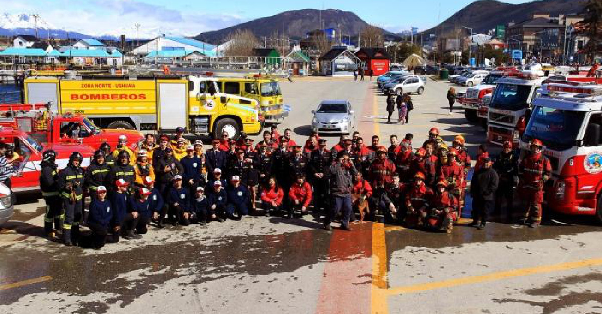 First responders group photo