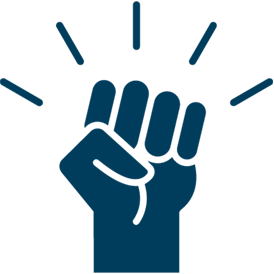 Icono de empoderamiento